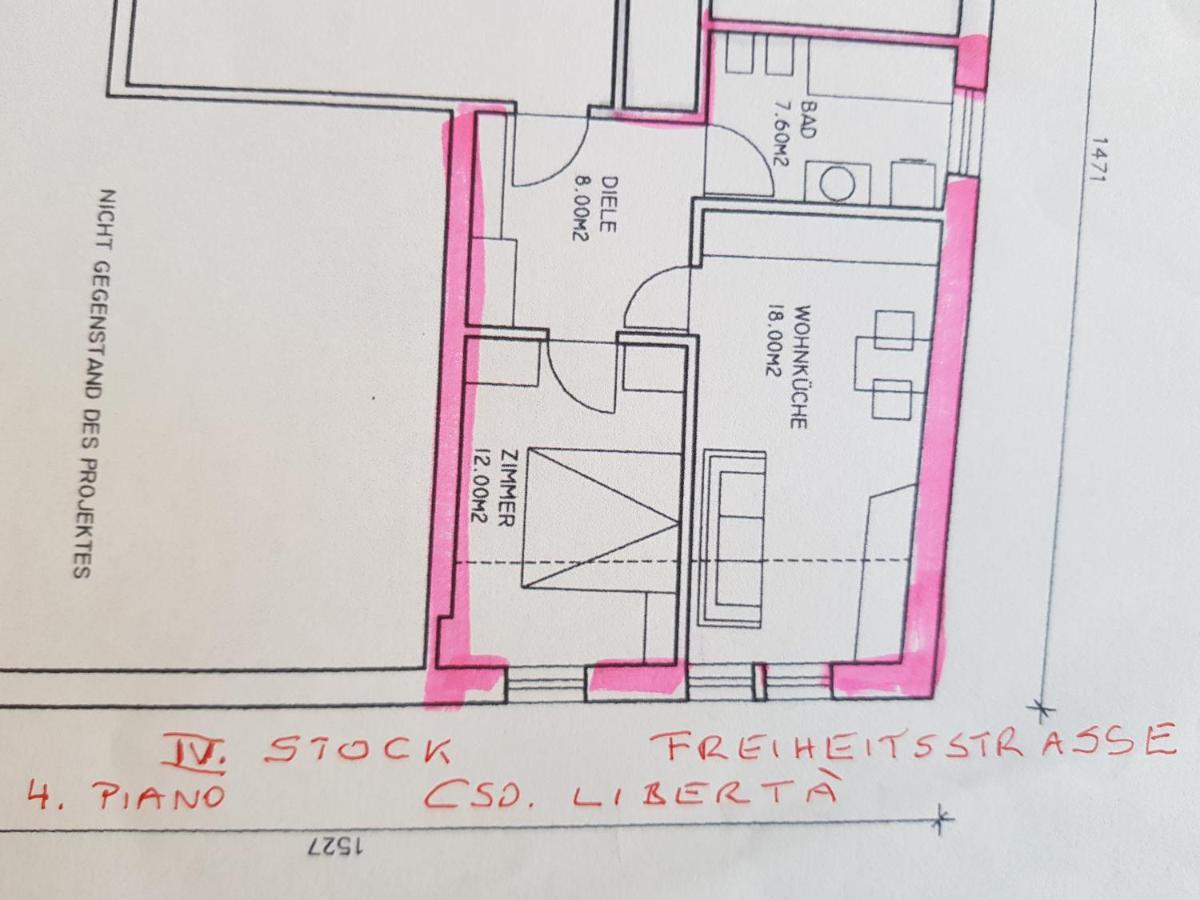 Hager Apartment 3 Merano Kültér fotó